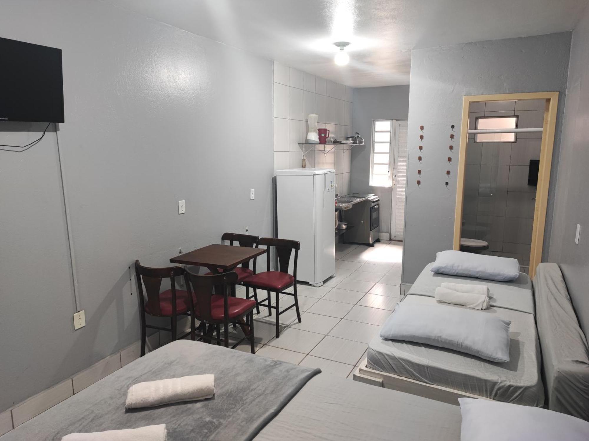 Zzz Bruno Klemtz - Residencial Recanto Dos Passaros Estudio Ate 4 Pessoas Com Ar Split Wifi Coz Vaga 이타페마 외부 사진