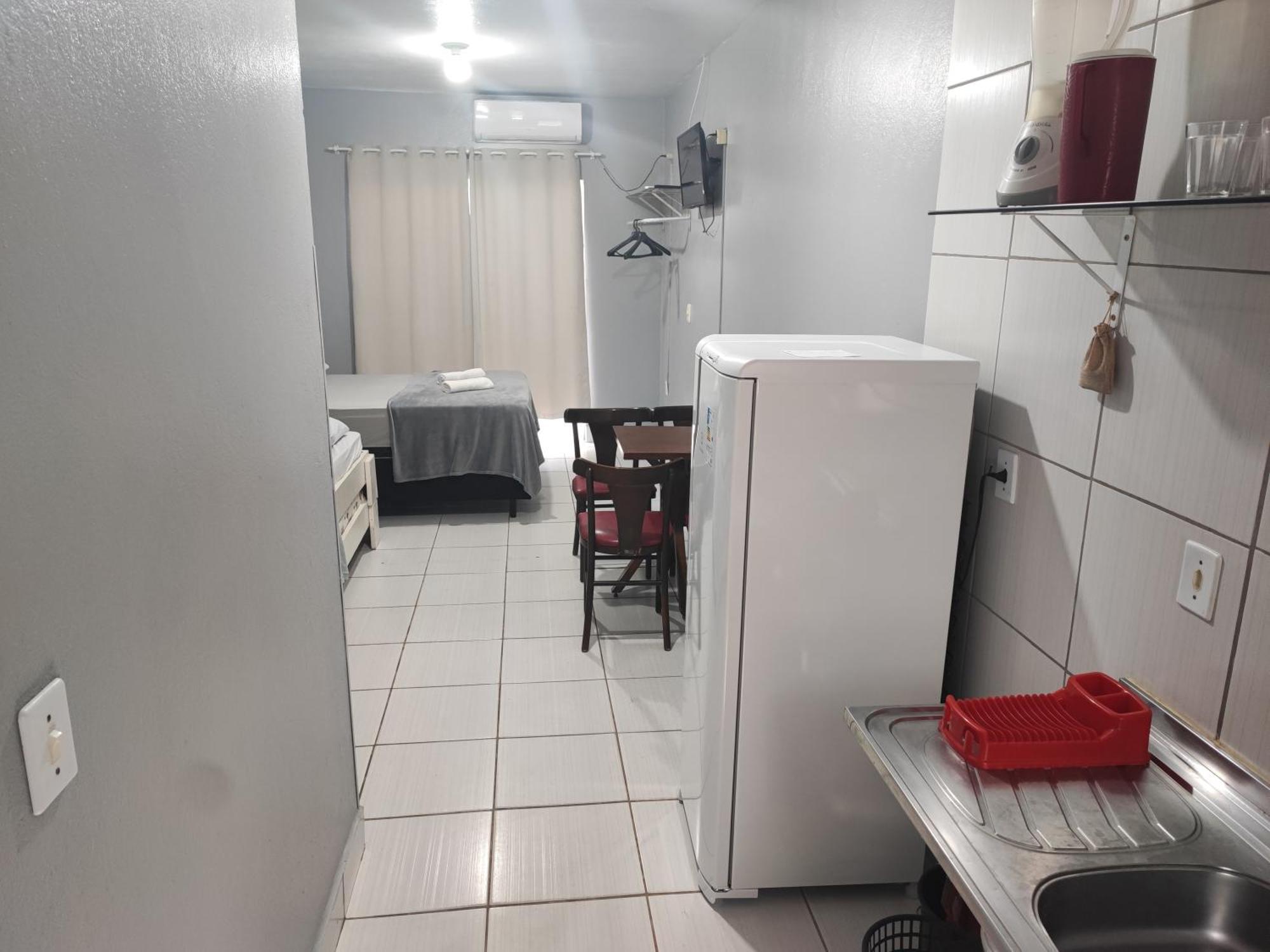 Zzz Bruno Klemtz - Residencial Recanto Dos Passaros Estudio Ate 4 Pessoas Com Ar Split Wifi Coz Vaga 이타페마 외부 사진